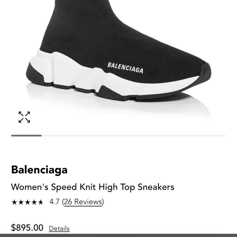 Balenciaga
Women's Speed Knit High Top Sneakers